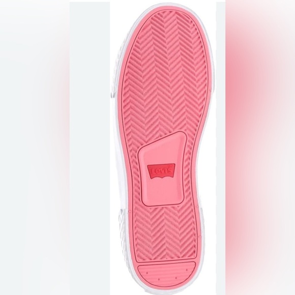 Levi's sneakers! Sz 7.5, pink tie dyed, skate shoe, old school! Runs big!​​ - Picture 11 of 12